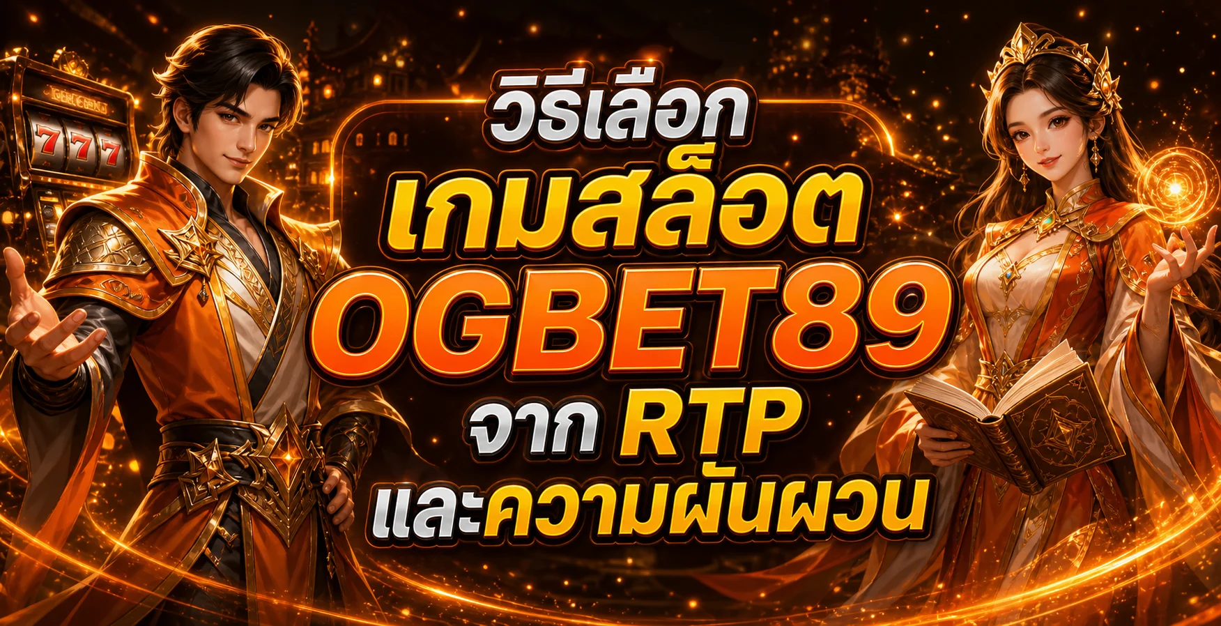 วิธีเลือกเกมสล็อต OGBET89 จาก RTP และความผันผวน